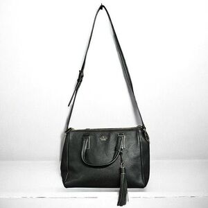 🌻Kate Spade New York Black Pebbled Leather Shoulder / Hand Bag Excellent Cond.